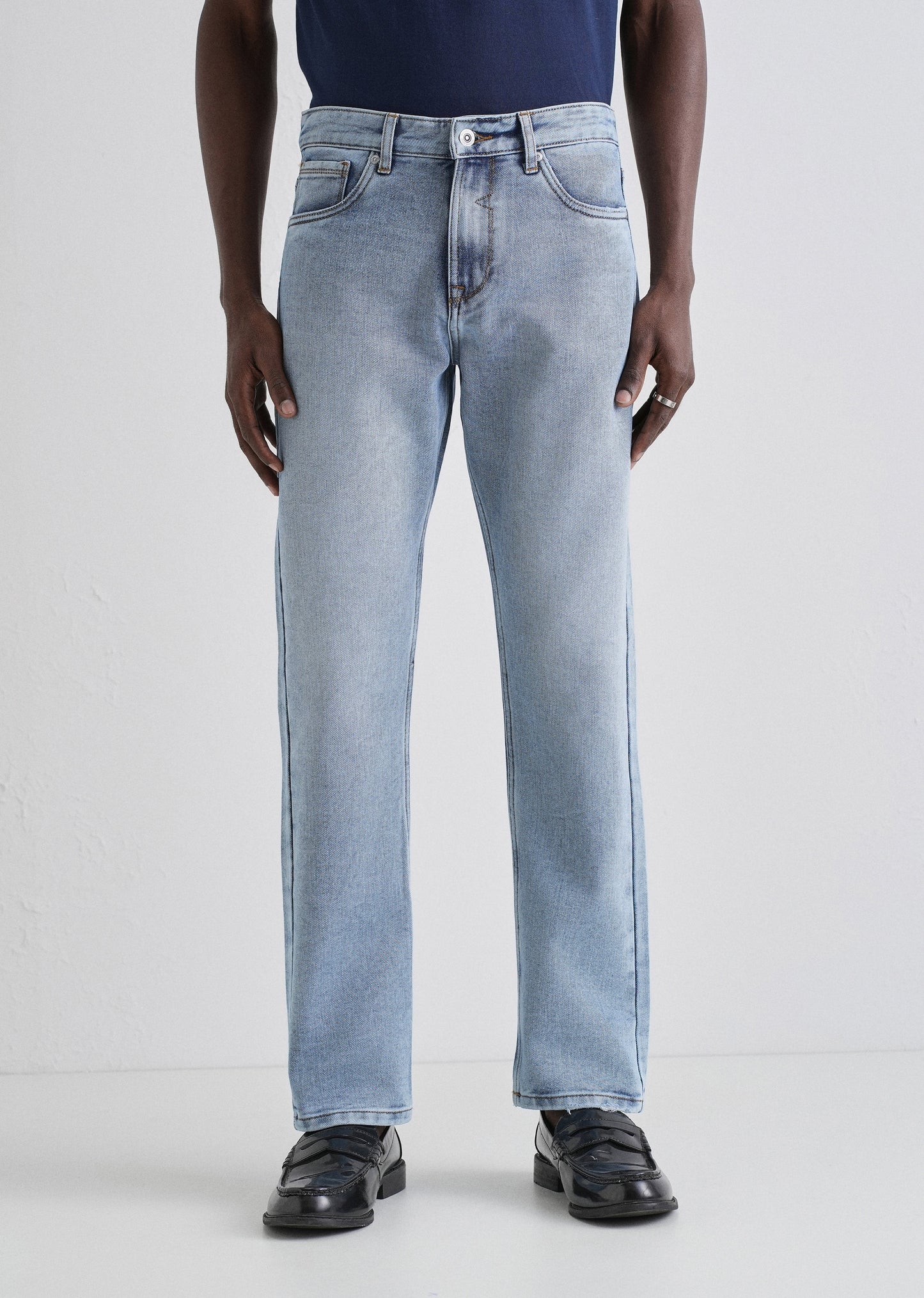 Ice Blue Wash Denim