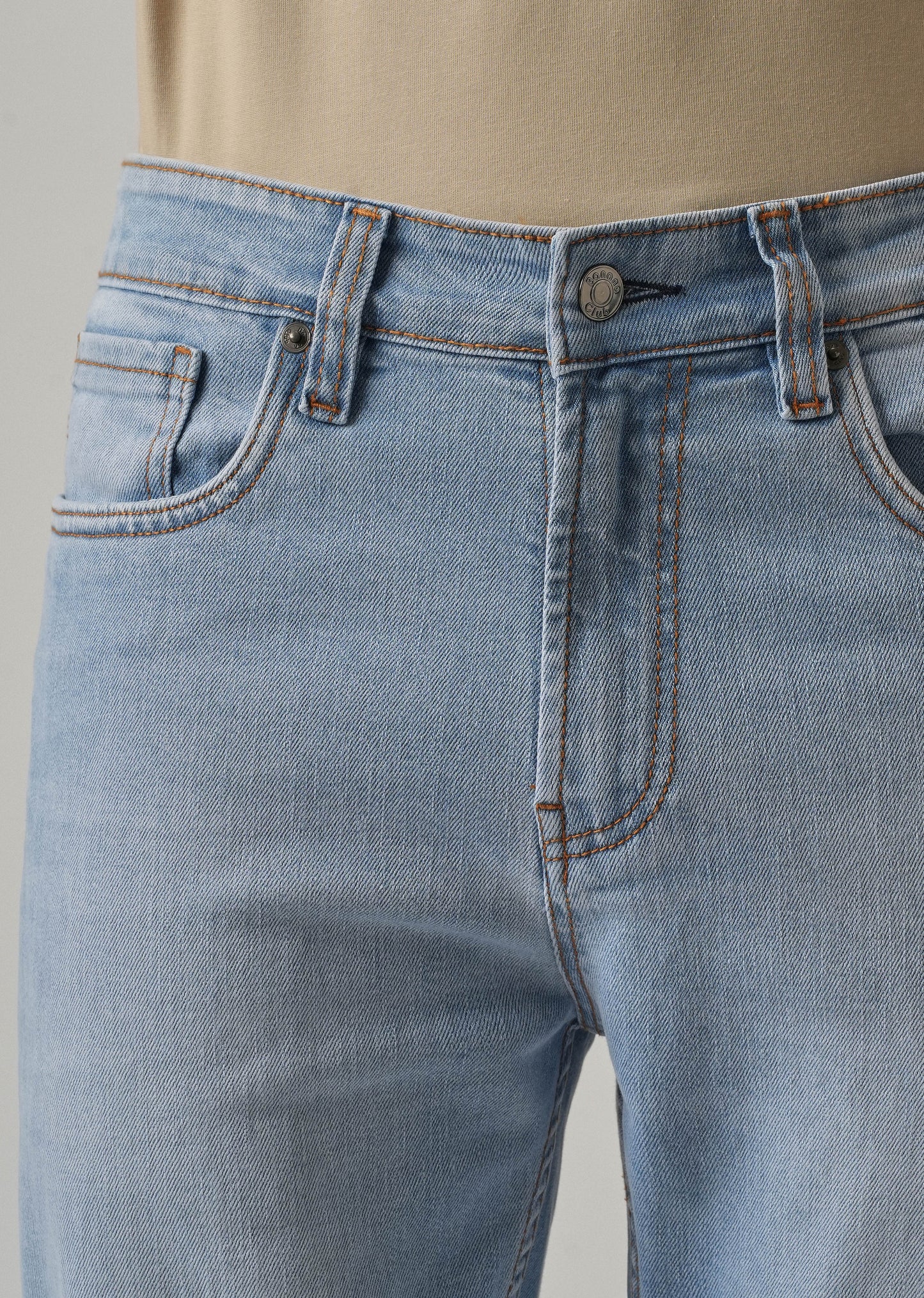 Light Blue Relaxed Fit Jeans