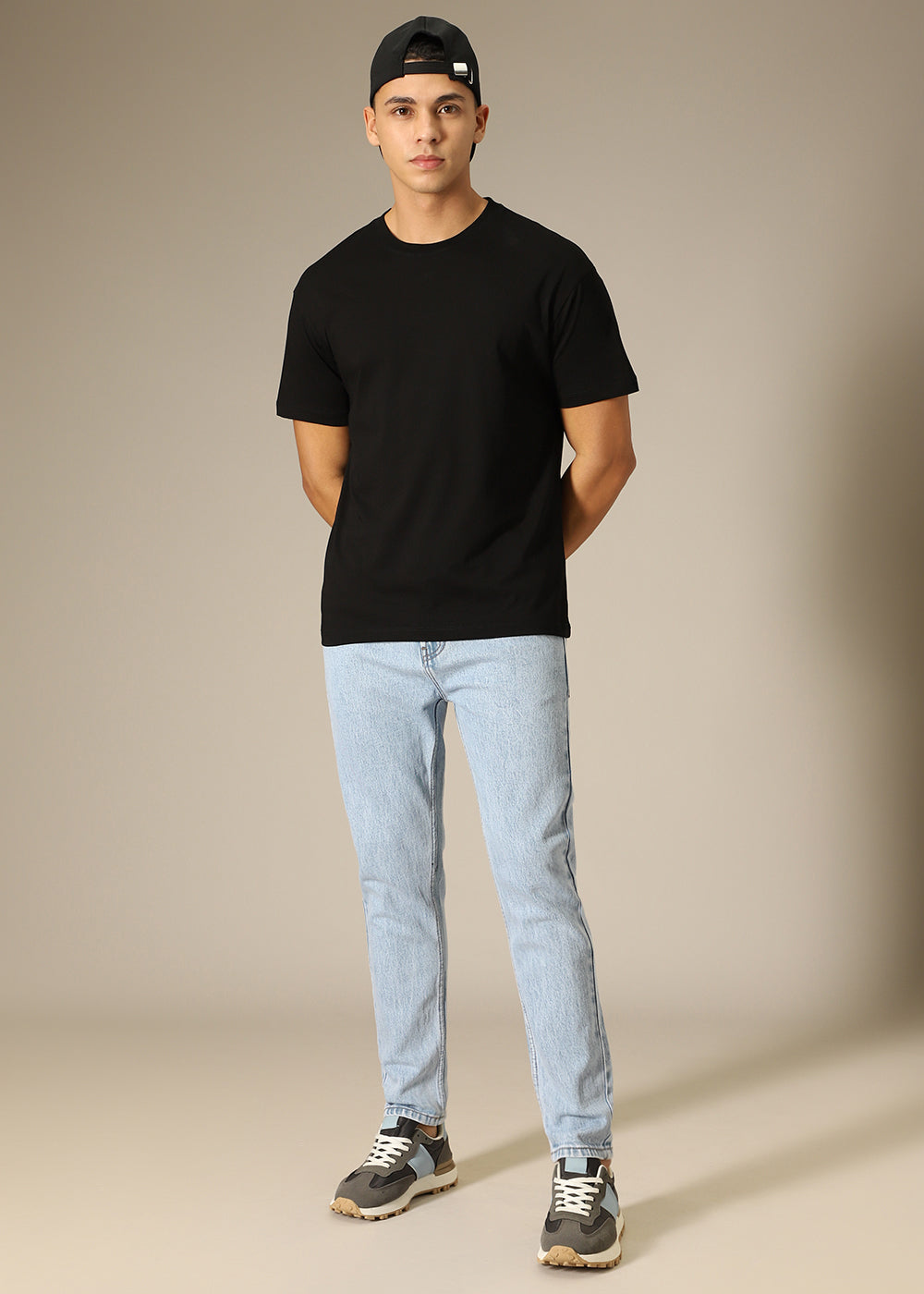 Light Blue Straight Fit Jeans