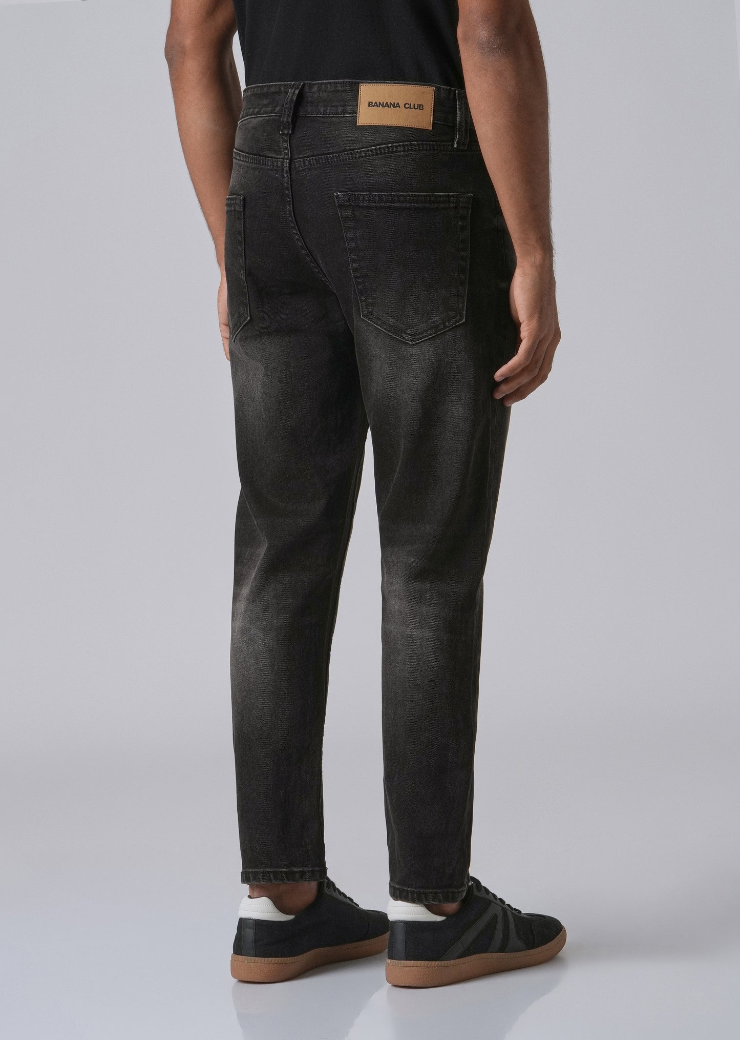 Light Fade Grey Slim Fit Denim