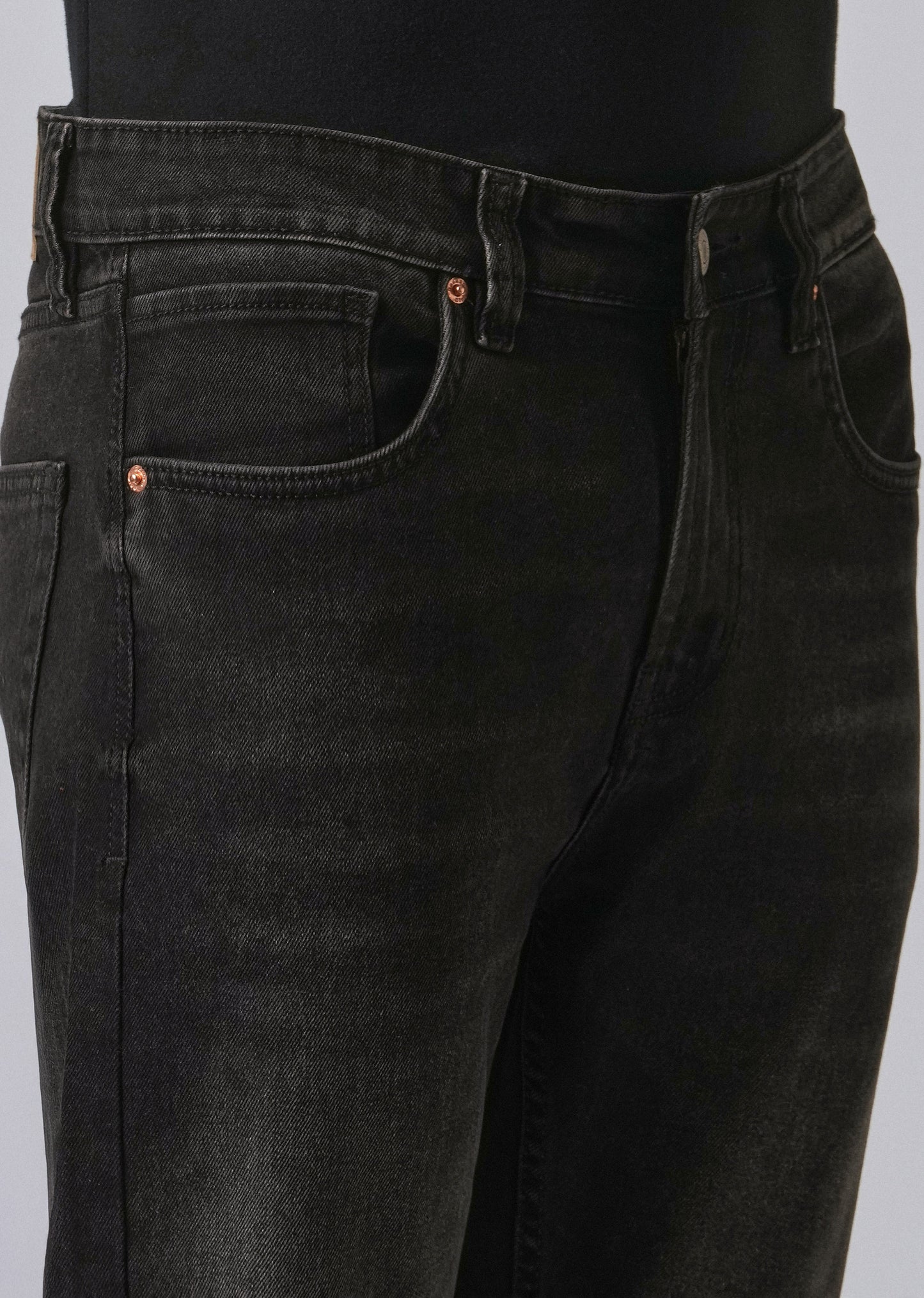 Light Fade Grey Slim Fit Denim