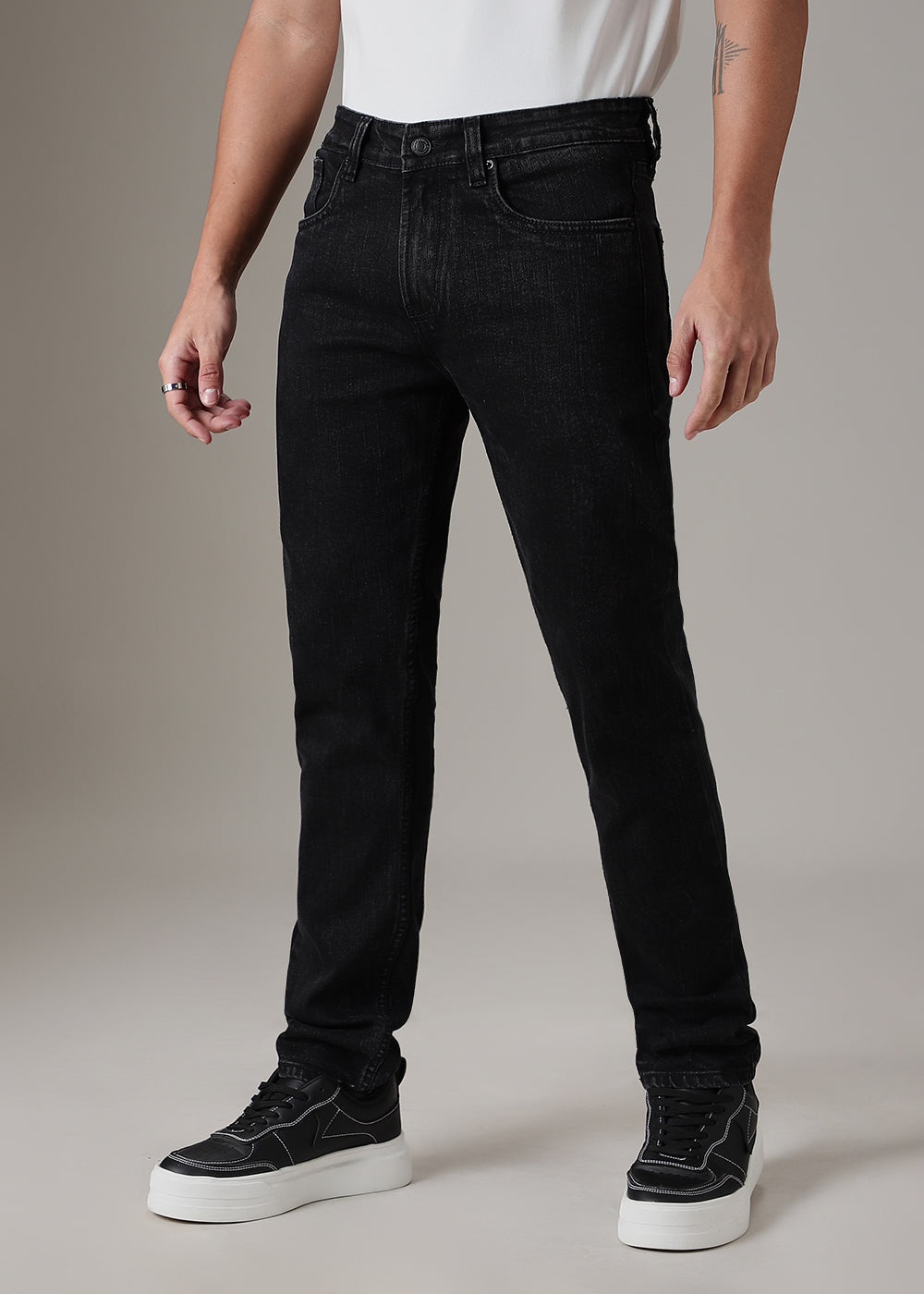 Phantom Black Slim Fit Denim