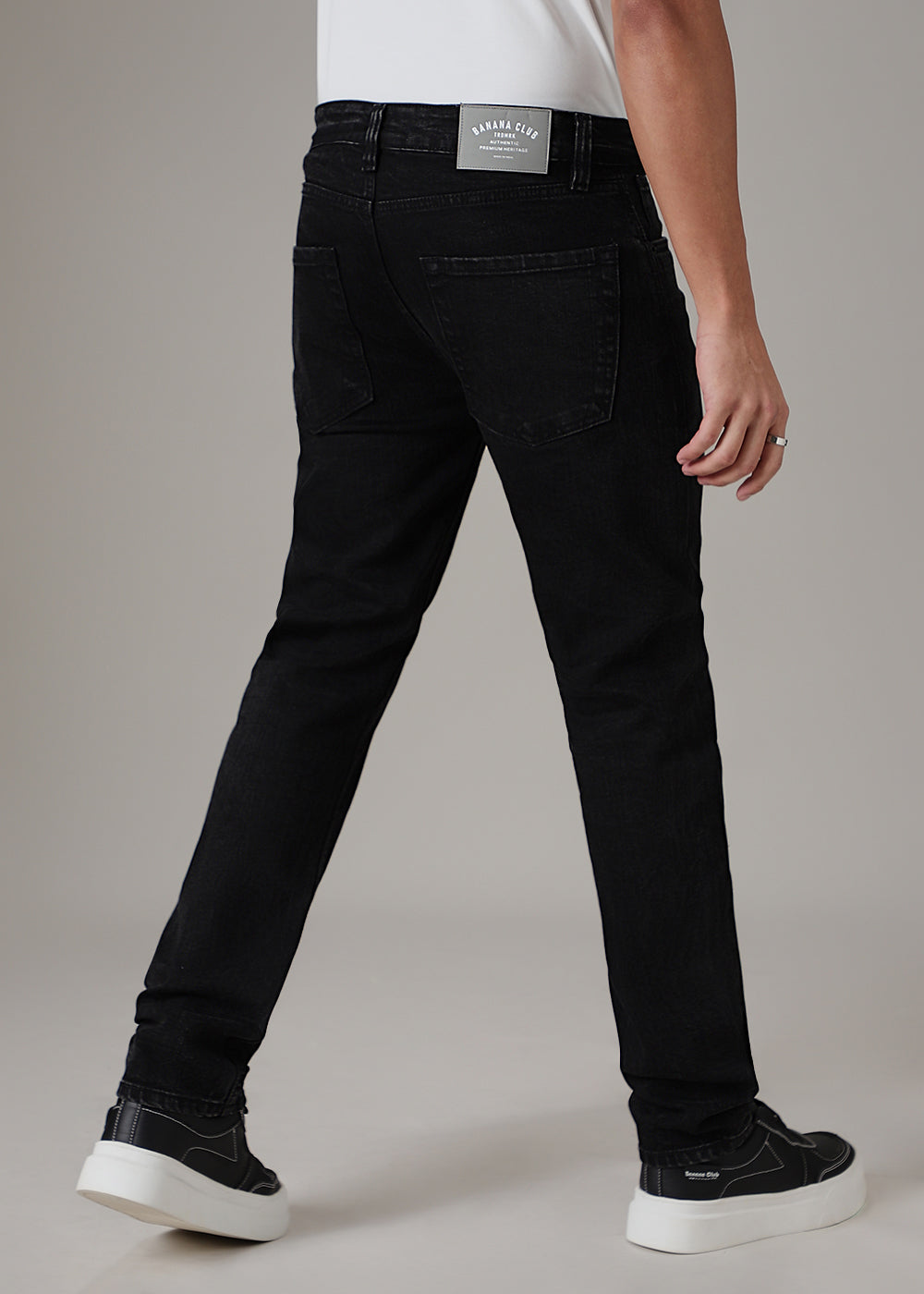 Phantom Black Slim Fit Denim