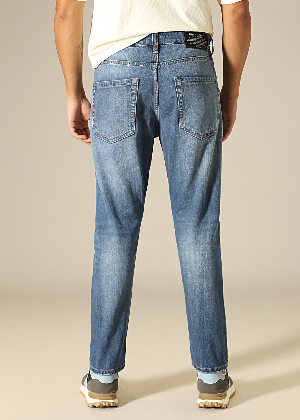 Ribbed Fade Slim fit Jeans