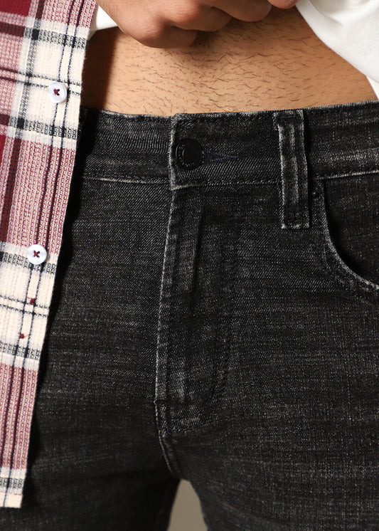 Smoky Black Slim Fit Jeans