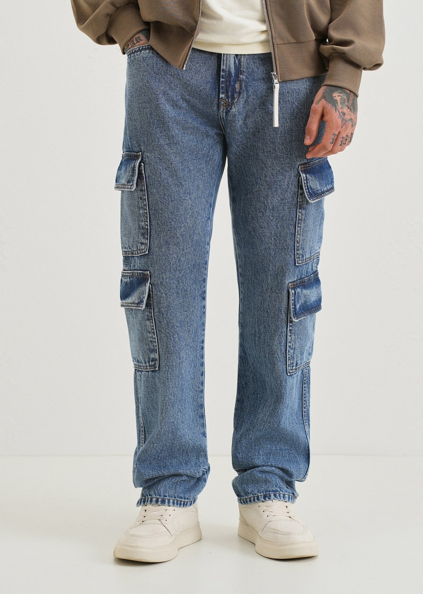 Streetstyle Sapphire Blue Baggy fit Jeans