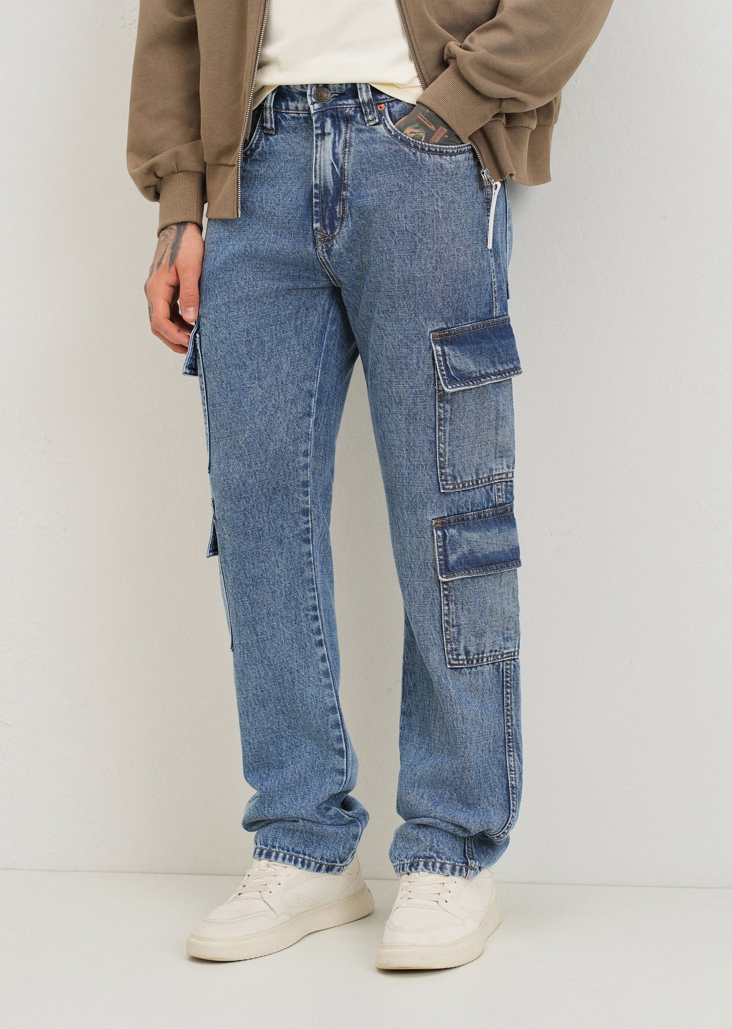 Streetstyle Sapphire Blue Baggy fit Jeans