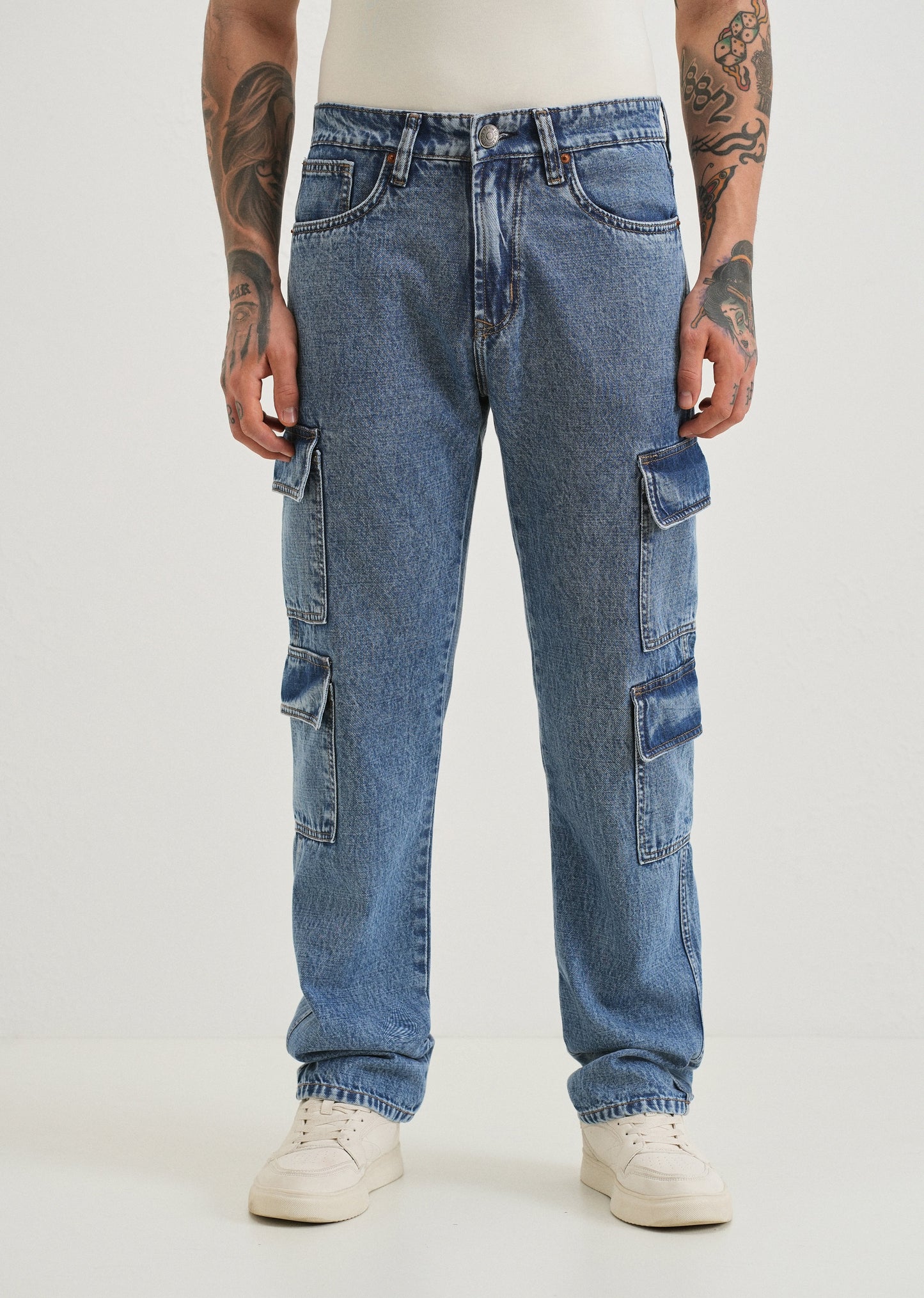 Streetstyle Sapphire Blue Baggy fit Jeans