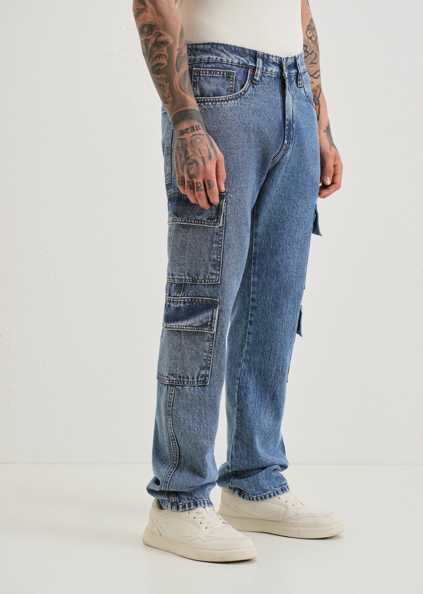 Streetstyle Sapphire Blue Baggy fit Jeans