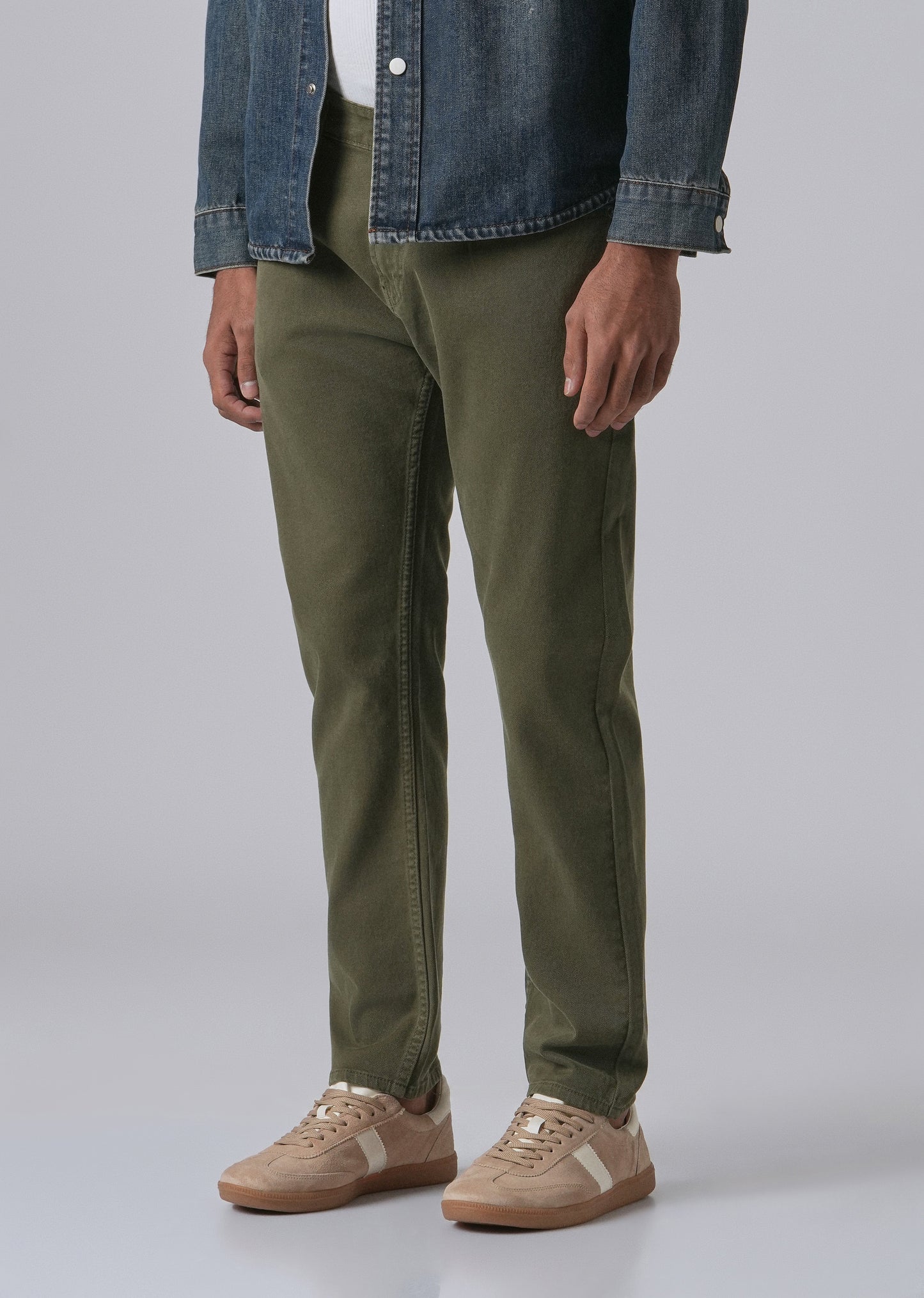 Tate Olive Slim fit Jeans