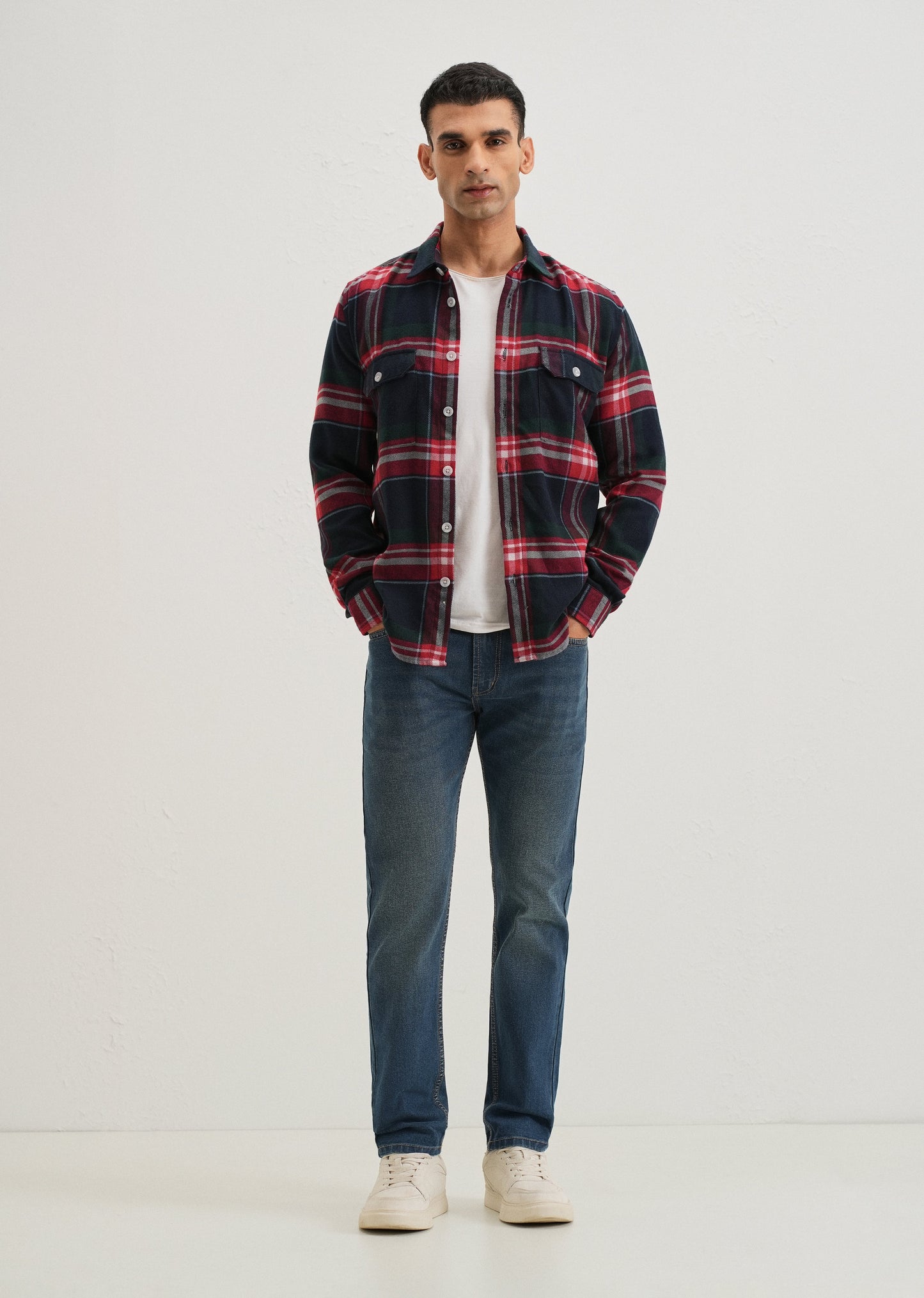 Teal Blue Slim fit Jeans