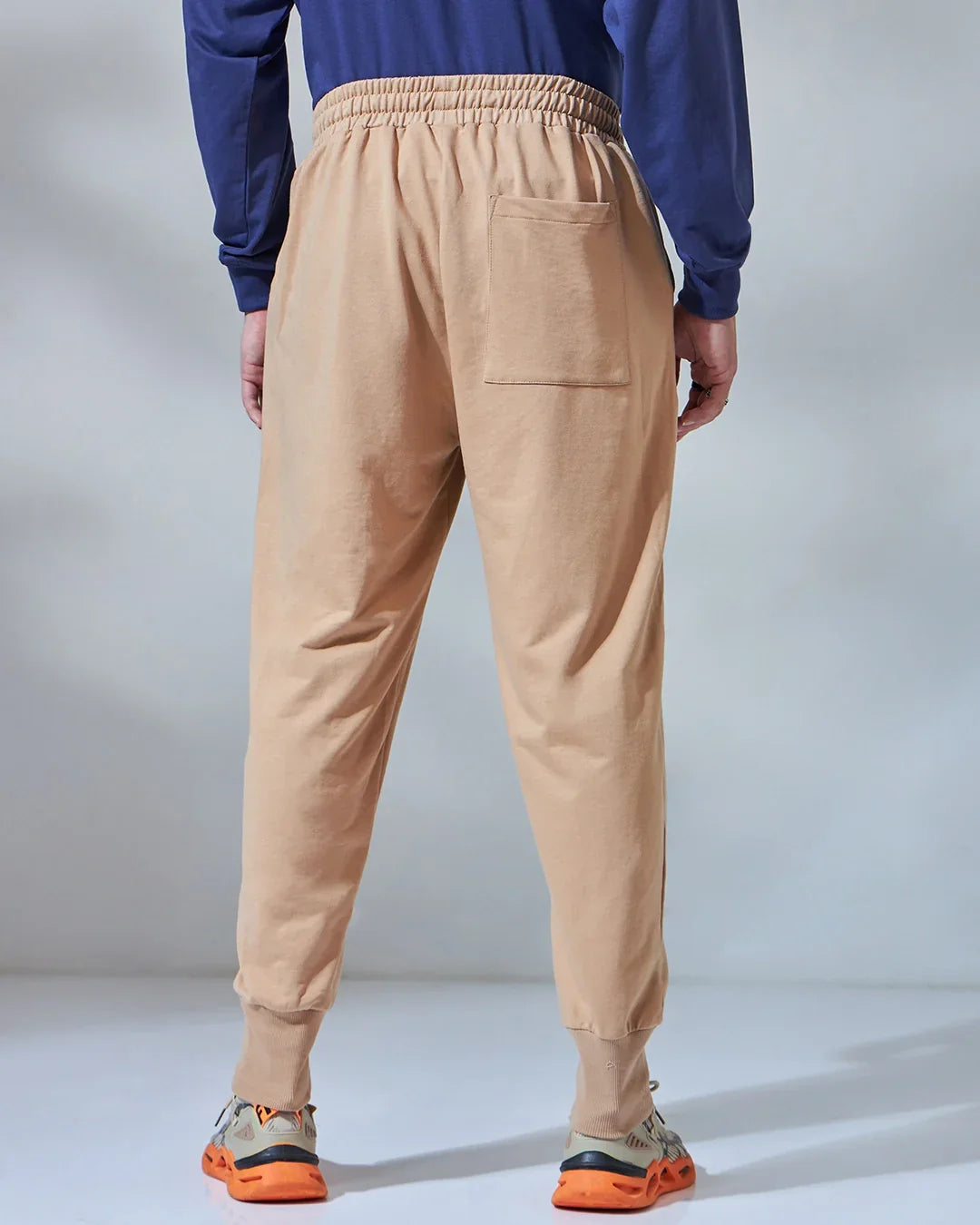 Men's Brown Super Loose Fit Joggers