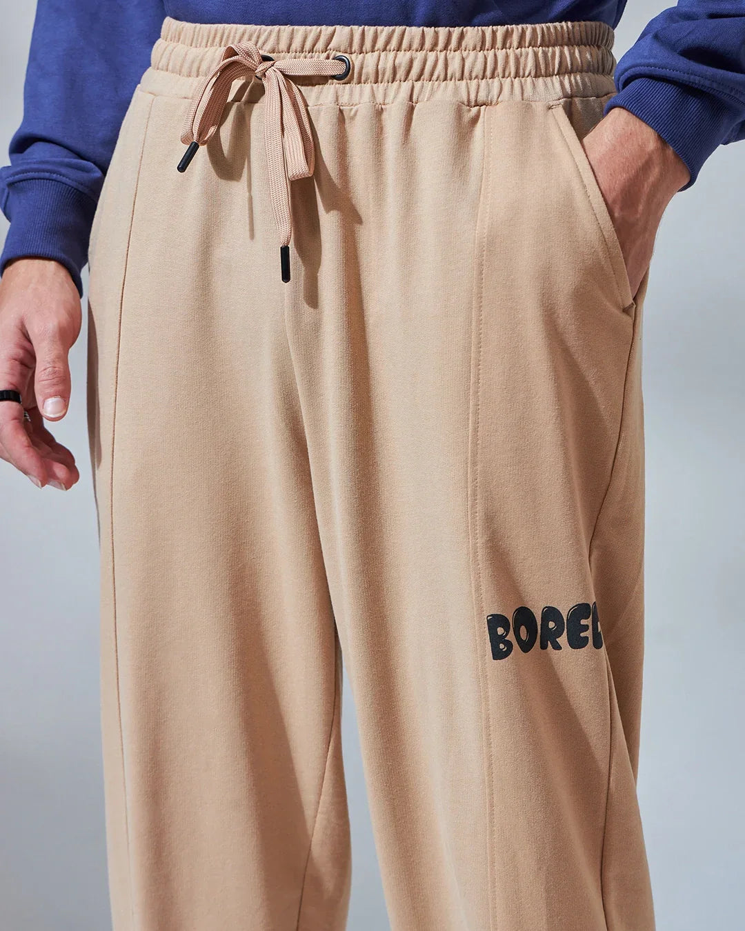 Men's Brown Super Loose Fit Joggers
