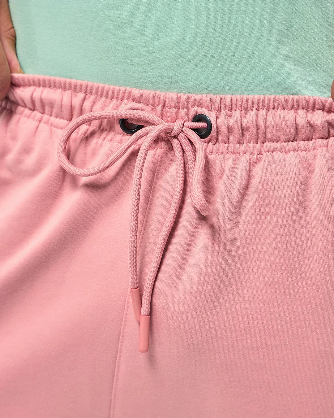 Men's Pink Oversized Joggers